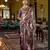 Purple Handwoven Silk Blend Saree | Designer Festive Saree