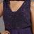 Purple embroidered crepe anarkali