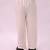 Off white printed silk kurta set