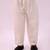 Off white printed chanderi kurta set
