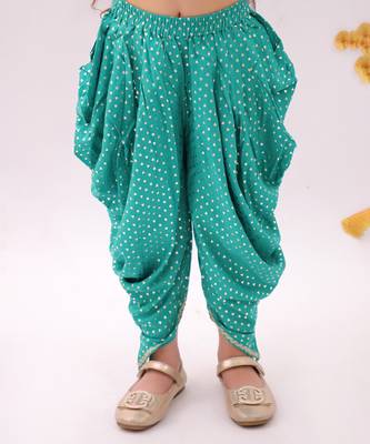 Green embroidered rayon co ord set 3