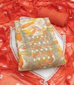 Women's multi unstitched digital print & handwork jaam cotton dress material (msmfc11606a)