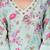 Green cotton printed & embroidered work straight kurta bottom & dupatta set