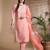 Yellow cotton printed & embroidred work kurta bottom dupatta set