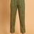 Green cotton printed & embroidred work kurta bottom dupatta set