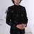 Black velet embroidered indo western for mens