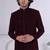 Maroon velet embroidered bandhgala for mens