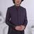 Purple velet embroidered indo western for mens