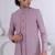 Purple silk embroidered indo western for mens