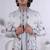 Blue silk embroidered indo western for mens