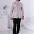 Grey silk embroidered bandhgala for mens