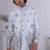 Blue silk embroidered indo western for mens