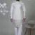 White silk embroidered kurta pajama for mens