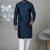 Rama blended cotton embroidered kurta pajama for mens