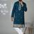 Rama silk embroidered kurta pajama for mens
