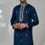 Rama silk embroidered kurta pajama for mens