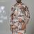 Multicolor blended cotton embroidered kurta pajama for mens