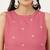 Women  rust rayon & embroidered work straight kurta bottom set