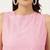 Women  pink rayon & embroidered work straight kurta bottom set