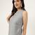 Women  grey rayon & embroidered work straight kurta bottom set