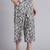 Women  blue cotton printed & hand work co-ord set (set of 2)