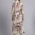 Women  cream cotton printed & hand work co-ord set (set of 2)