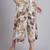 Women  cream cotton printed & hand work co-ord set (set of 2)