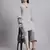 Women  cream cotton printed & hand work co-ord set (set of 2)