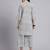 Women  cream cotton printed & hand work co-ord set (set of 2)