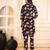 Women black cotton printed & hand work straight kurta bottom set