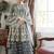 Grey Net Resham Embroidered Wedding Wear Designer Indo Western Semi-Suit