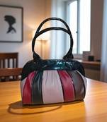Stylish Multicolor PU Leather Handbag for Women | Trendy Shoulder & Tote Bag | Casual & Party Wear Bag