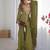 Mehendi heavy simar silk sharara suit with embroidery work – full stitched salwar kameez