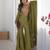 Mehendi heavy simar silk sharara suit with embroidery work – full stitched salwar kameez
