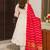 Off white chanderi heavy thread embroidery work with printed dupatta kurta pant set