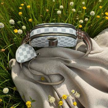 Trendy Checkered Sling Bag for Women | Stylish Crossbody PU Bag | 2