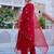 Red chanderi silk heavy thread embroidery work kurta pant set