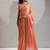 Peach color hand work zarkan with cutdana work border fendy silk two tone saree with blouse