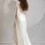 White color hand work zarkan with cutdana work border fendy silk two tone saree with blouse