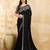 Chiffon Sequin Embroidery Work Saree with Unstitched Blouse Piece