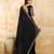 Chiffon Sequin Embroidery Work Saree with Unstitched Blouse Piece