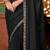 Chiffon Sequin Embroidery Work Saree with Unstitched Blouse Piece