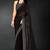Black color fendy silk two tone zarkan & cutdana work border fendy silk two tone saree with blouse
