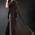 Black color fendy silk two tone zarkan & cutdana work border fendy silk two tone saree with blouse