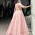 Baby Pink Gold Crush Floral Embroidered Lehenga Set