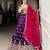 Purple Vichitra Silk Embroidered Designer Lehenga Set