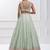 Royal Mirror Embroidered Georgette Lehenga Set