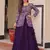 Purple Silk Lehenga With Jacket