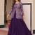 Awesome Purple Silk Weaving Party Wear Lehenga With Jacket