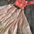 Lavishing Peach Net Lakhnavi Work Party Wear Crop Top Lehenga